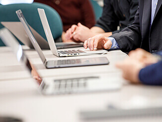 Hands on laptops